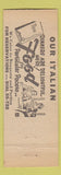Matchbook Cover - Village Tavern Meadville PA RED