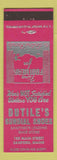 Matchbook Cover - Dutile's Sundial Shoes Sanford ME