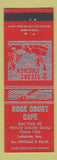 Matchbook Cover - Rocky Court Cafe Lebanon MO