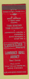 Matchbook Cover - Lawrence Brill Real Estate Insurance Racine WI