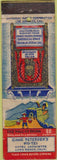 Matchbook Cover - Wall of China Chinese Food Long Beach CA WORN
