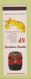 Matchbook Cover - Southern Pacific Railroad