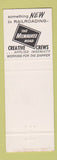 Matchbook Cover - Milwaukee Road Railroad