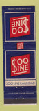 Matchbook Cover - SOO Line Railroad Sault Ste Marie