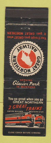 Matchbook Cover - Great Northern Railroad