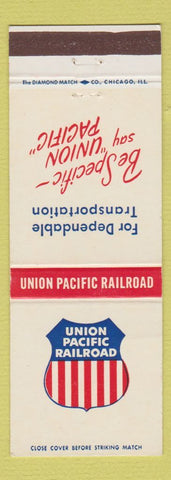 Matchbook Cover - Union Pacific Railroad Dependable
