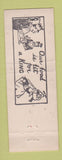 Matchbook Cover - Skowhegan House ME WEAR