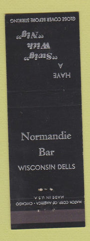 Matchbook Cover - Normandie Bar Wisconsin Dells WI