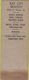 Matchbook Cover - Howe Martz House of Glass Detroit MI WEAR