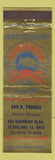 Matchbook Cover - Van B Thomas American United Life Insurance Cleveland OH
