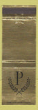 Matchbook Cover - Piser Memorial Chapel Funeral Home Chicago? IL