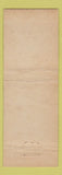 Matchbook Cover - Rose Bowl Restaurant Des Moines IA WEAR