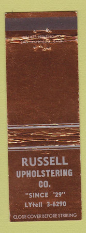 Matchbook Cover - Russell Upholstering San Francisco? WEAR