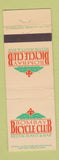 Matchbook Cover - Bombay Bicycle Club