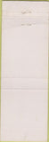 Matchbook Cover - Farnir Ball Bearings Roseburg OR CREASE