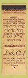 Matchbook Cover - Little Chef Restaurant MD?
