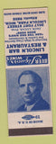 Matchbook Cover - Lincoln Bar and Restaurant Lincoln Park MI
