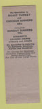 Matchbook Cover - Lincoln Bar and Restaurant Lincoln Park MI