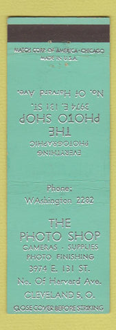 Matchbook Cover - Photo Shop Cameras Cleveland OH