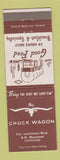 Matchbook Cover - The Chuck Wagon Cleveland OH