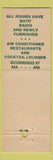 Matchbook Cover - Hotel Olmsted Cleveland OH Portage Akron OH