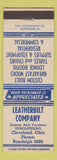 Matchbook Cover - Leatherbilt Company Upholstering Cleveland OH