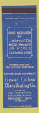 Matchbook Cover - Great Lakes Distributing Shipping Room Equipment Cleveland OH