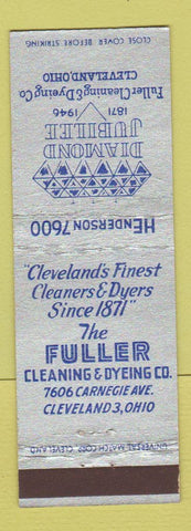Matchbook Cover - Fuller Cleaning Dyeing Cleveland OH 1946