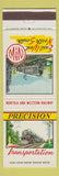 Matchbook Cover - Norfolk and Western Railroad Precision Transportation