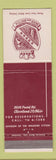 Matchbook Cover - Beef and Bottle Cleveland OH