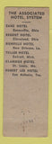 Matchbook Cover - Regent Hotel Cleveland OH