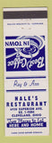 Matchbook Cover - Hale's Restaurant Cleveland OH