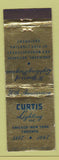 Matchbook Cover - Curtis Lighting Chicago New York City Toronto 1947 WEAR