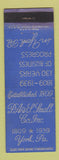 Matchbook Cover - PA&L Small Co 1939 York PA hardware WEAR