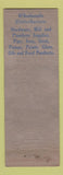 Matchbook Cover - PA&L Small Co 1939 York PA hardware WEAR