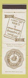 Matchbook Cover - Elmira Bank and Trust NY 1953 WEAR