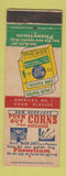 Matchbook Cover - Blue Jay for Foot Corn Plasters
