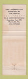 Matchbook Cover - Kwan Yin Restaurant Wentzville MO Sunset Hills WEAR