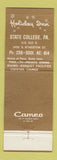 Matchbook Cover - Pub Holiday Inn State College PA