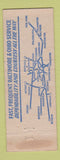 Matchbook Cover - B&O Railroad
