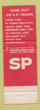 Matchbook Cover - Southern Pacific Railroad