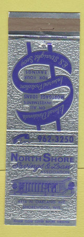 Matchbook Cover - North Shore Savings and Loan Shorewood WI