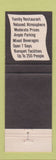 Matchbook Cover - Holiday House Restaurant Dumfries VA