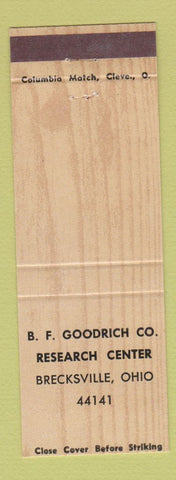 Matchbook Cover - BF Goodrich Research Center Brecksville OH