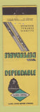 Matchbook Cover - Illinois Central Railroad