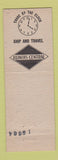 Matchbook Cover - Illinois Central Railroad