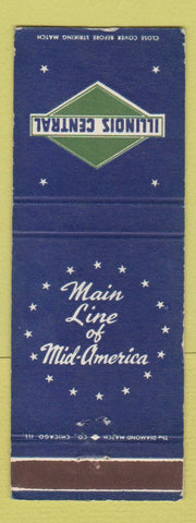 Matchbook Cover - Illinois Central Railroad WEAR