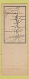 Matchbook Cover - Illinois Central Railroad WEAR