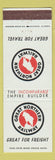 Matchbook Cover - Great Northern Railroad Railway Great for Freight Travel