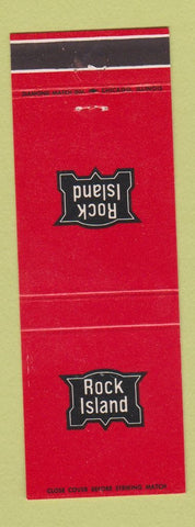 Matchbook Cover - Rock Island Railroad